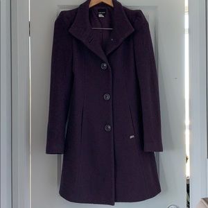 Purple Miss Sixty wool coat
